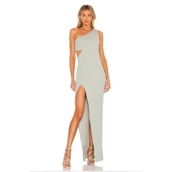 Atoir Dresses & Skirts - Atoir x Revolve Time Stands Still Dress Sage Green Cut Out Woman’s Medium NWT